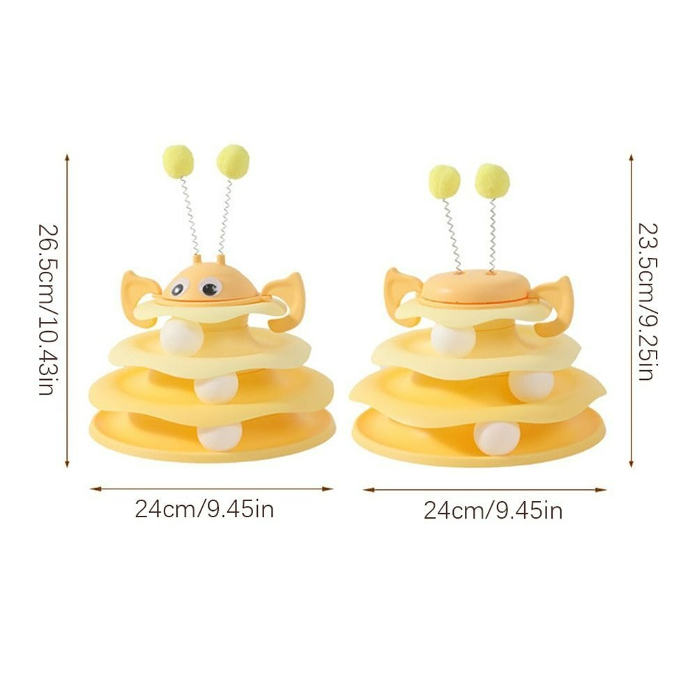 Top Swinging Ball Cat Track Amusement Disc Pet Entertainment
