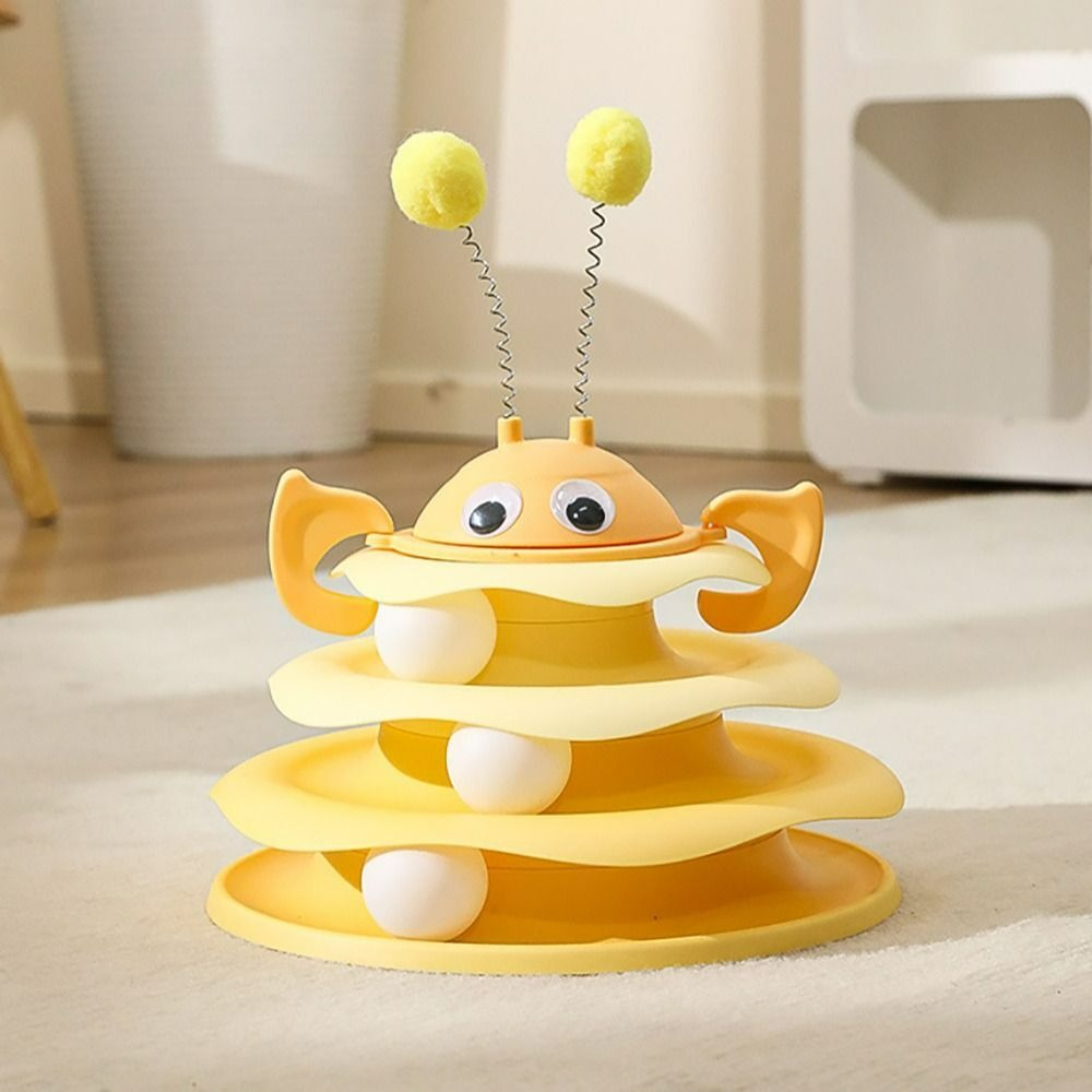 Top Swinging Ball Cat Track Amusement Disc Pet Entertainment