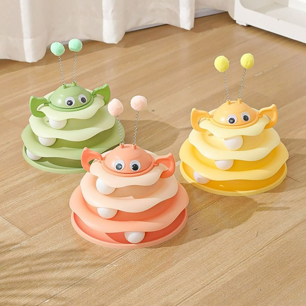 Top Swinging Ball Cat Track Amusement Disc Pet Entertainment